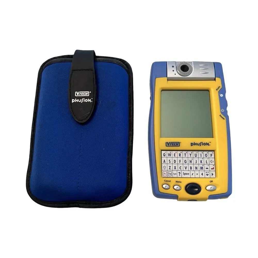VTech Phusion Handheld Learning System Blue Yellow Digital Camera 80-39700 Case‎